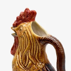 Carafe en céramique en forme de Coq