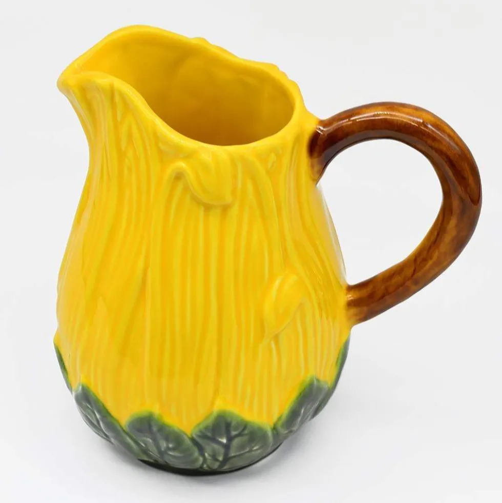 Carafe en céramique en forme de Tournesol