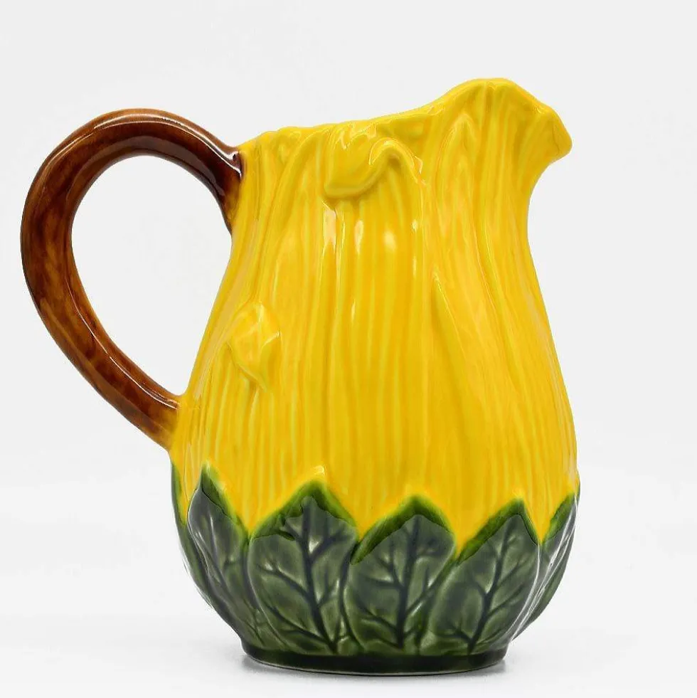 Carafe en céramique en forme de Tournesol
