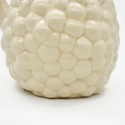 Carafe en céramique "Uvas" - Blanche