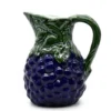 Carafe en céramique "Uvas" - Bleue