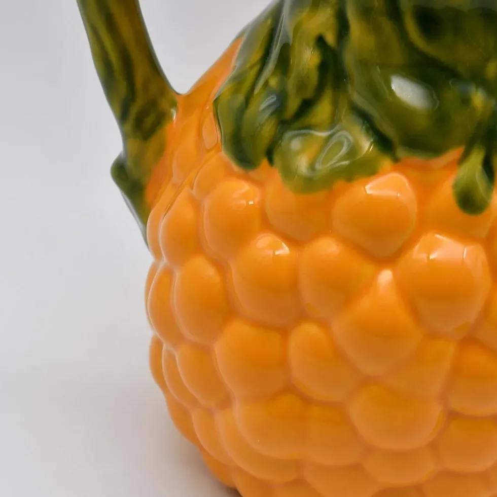 Carafe en céramique "Uvas" - Orange