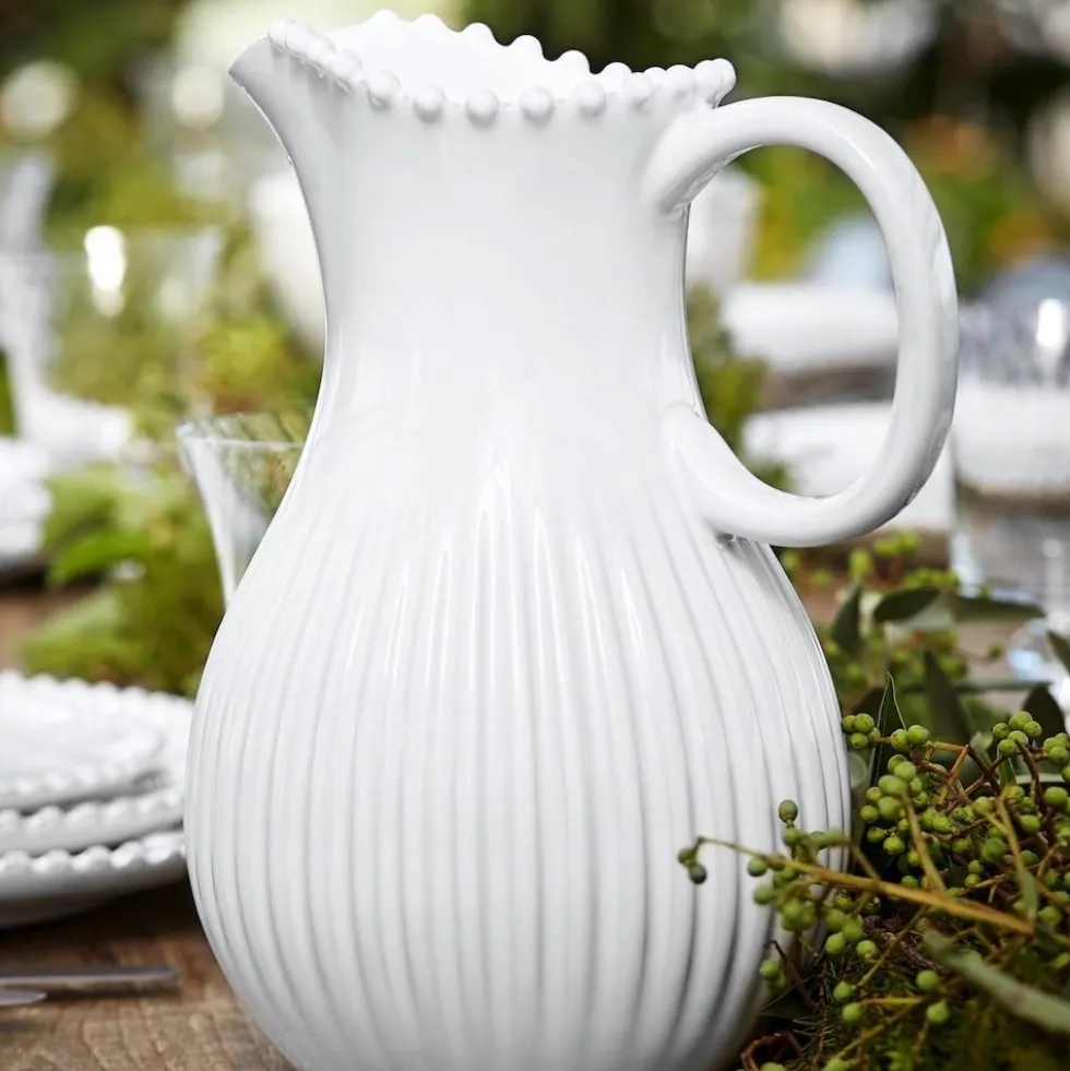 Carafe en grès "Pearl"