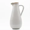 Carafe en grès "Taormina" - Blanche