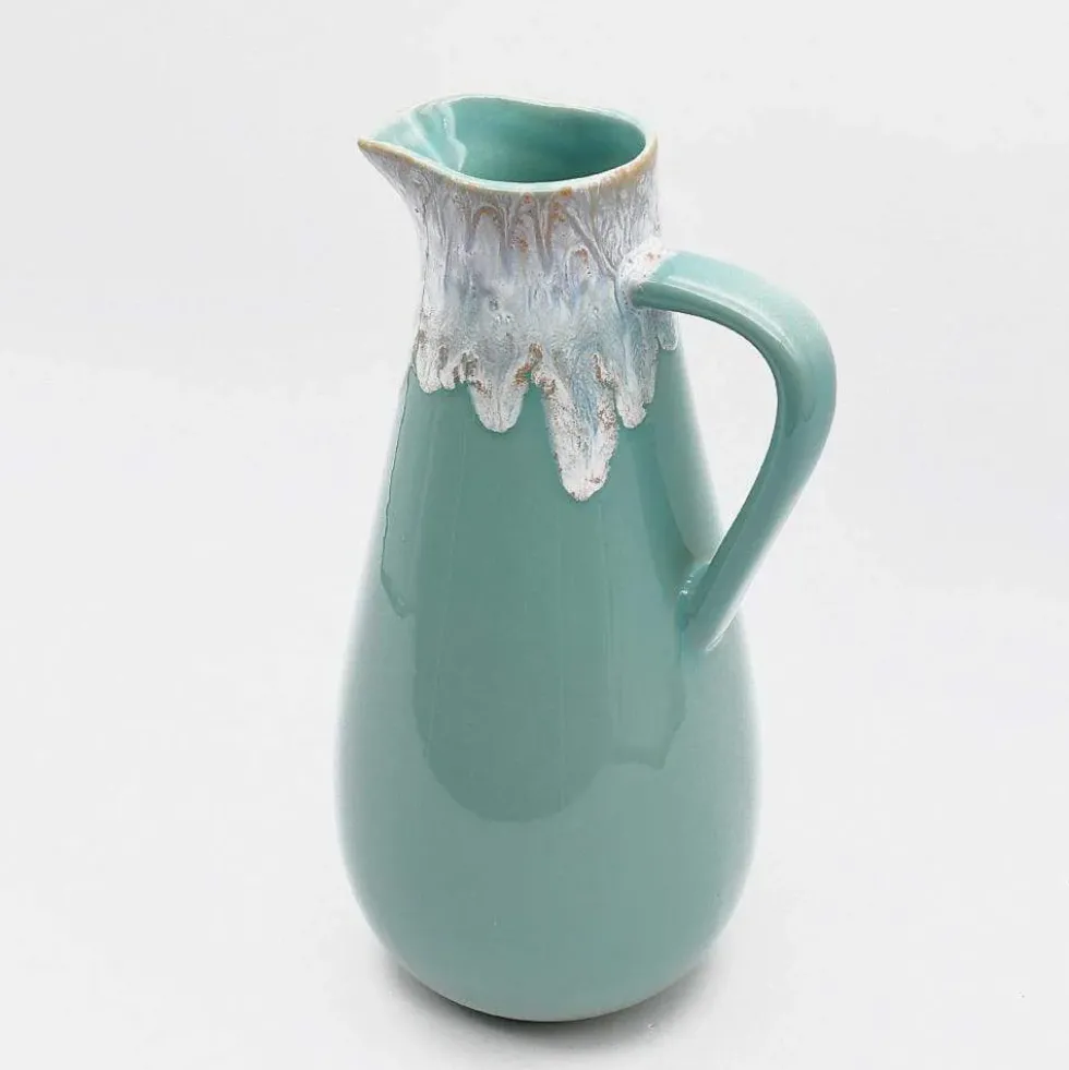 Carafe en grès "Taormina" - Verte