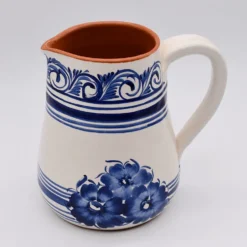 Carafe en terre cuite - Bleue