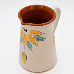 Carafe en terre cuite - Jaune