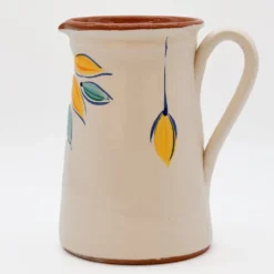Carafe en terre cuite - Jaune