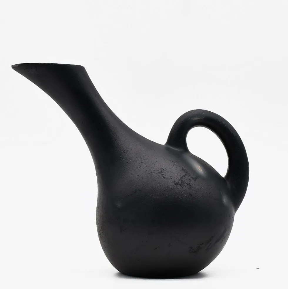 Carafe en terre cuite noire de Bisalhães - 30cm