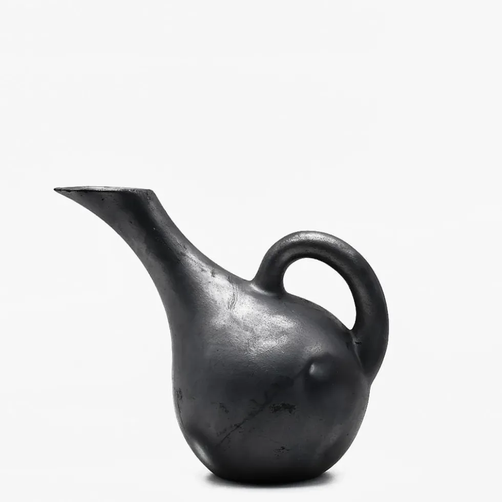 Carafe en terre cuite noire de Bisalhães - 23cm