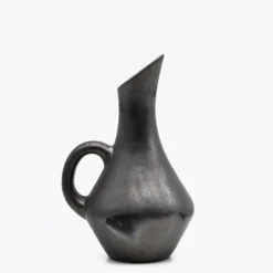 Carafe en terre cuite noire de Bisalhães - 23cm