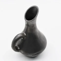 Carafe en terre cuite noire de Bisalhães - 23cm