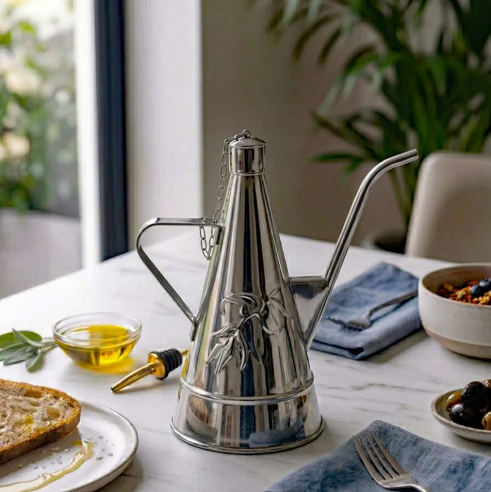 Carafe à huile en inox