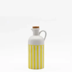 Carafe à huile rayée