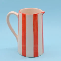 Carafe rayée "Costa Nova Mar" - Rouge