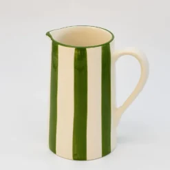 Carafe rayée "Costa Nova Mar" - Vert