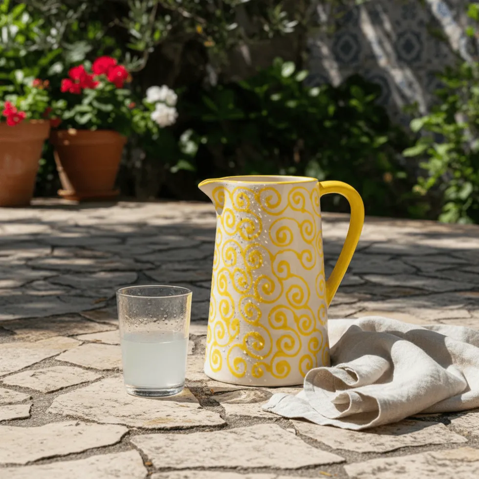 Carafe “Redemoinho” - Jaune