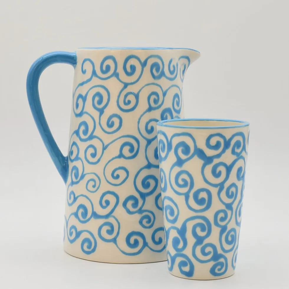 Carafe “Redemoinho” - Turquoise