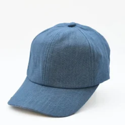 Casquette en lin - Bleu