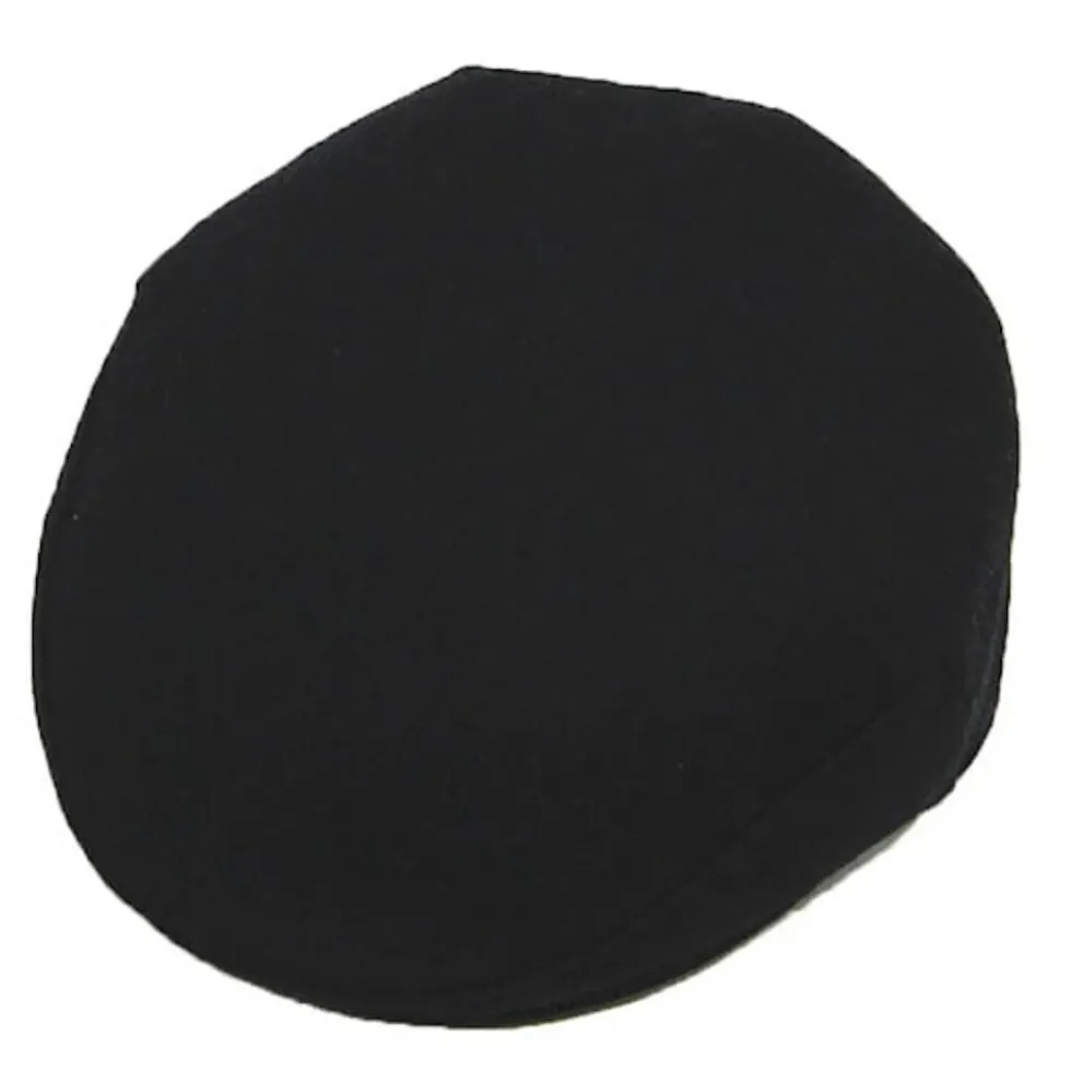 Casquette portugaise en laine noire