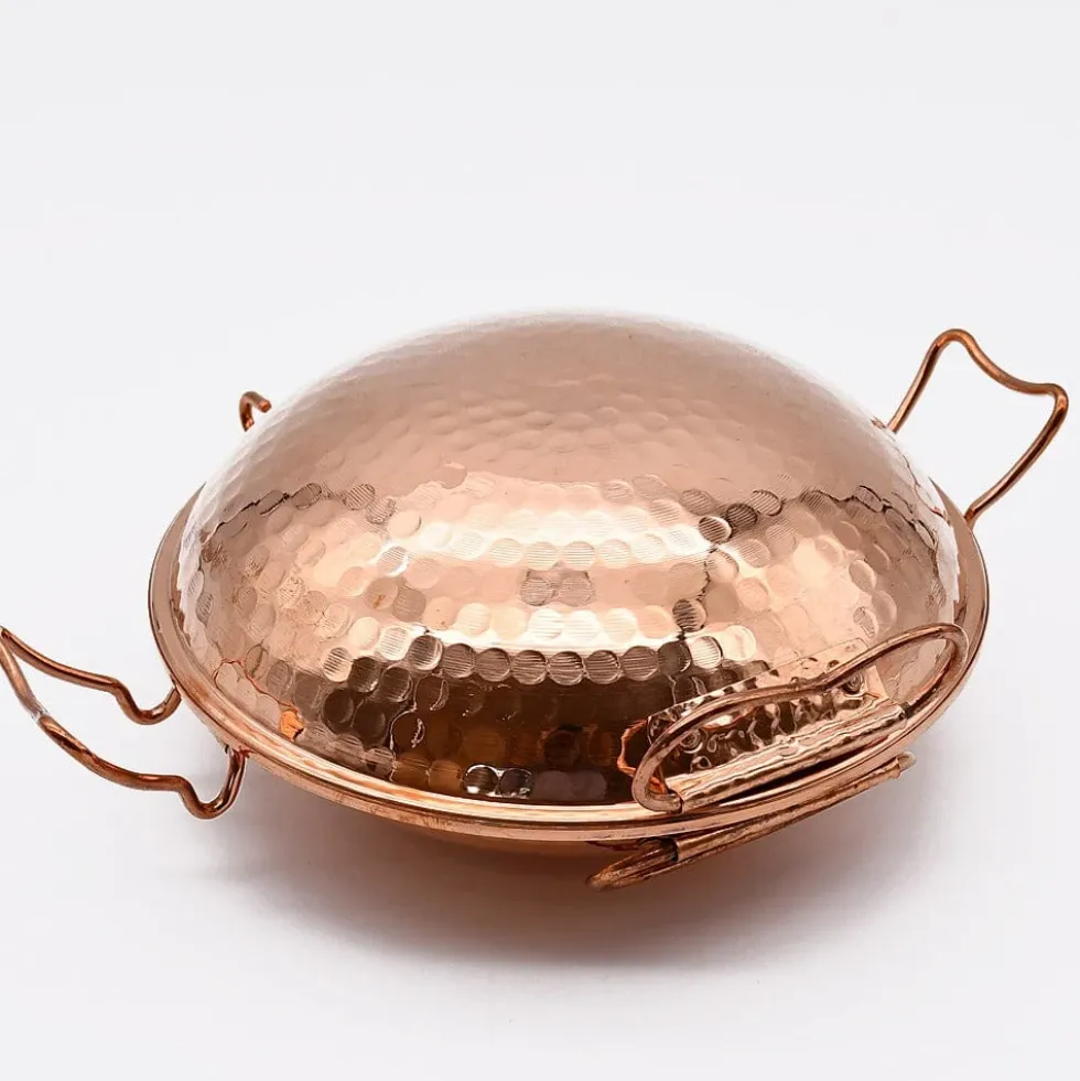 Cataplana en cuivre 1 à 2 couverts - 21cm
