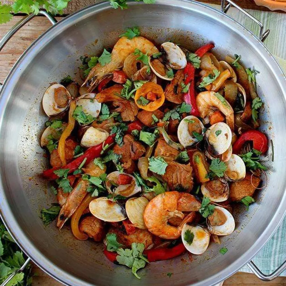 Cataplana en inox 3/4 couverts