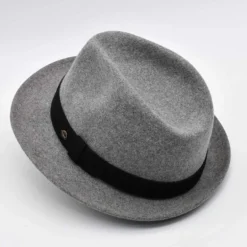 Chapeau en feutre Fedora - Gris