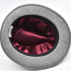 Chapeau en feutre Fedora - Gris