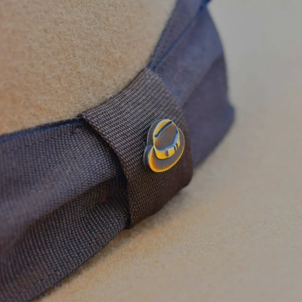 Chapeau traditionnel de Toreiro portugais - Camel