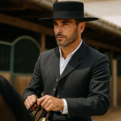 Chapeau traditionnel portugais - Noir