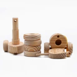 Chat en bois