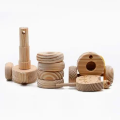 Chat en bois