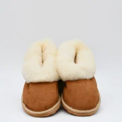 Chaussons en peau de mouton retournée