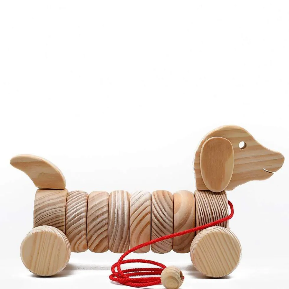 Chien en bois