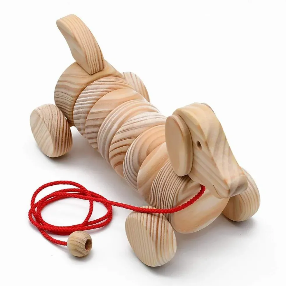 Chien en bois