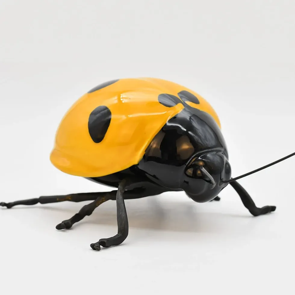 Coccinelle en céramique "Joaninha, voa, voa"