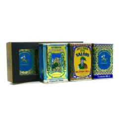 Coffret de 3 boites d'huile d'olive