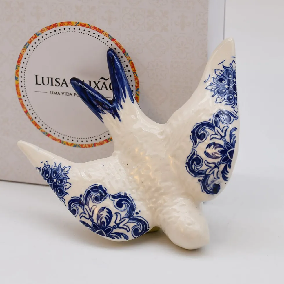 Coffret hirondelle "Azulejos" - Bleu