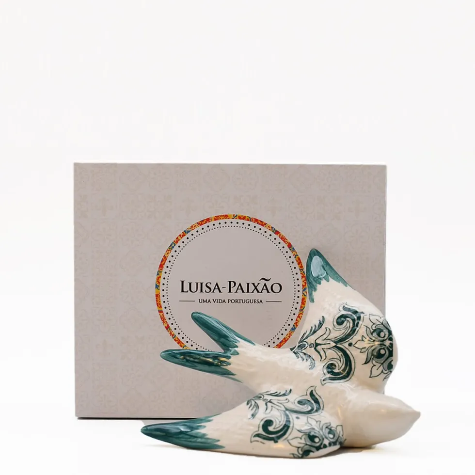 Coffret hirondelle "Azulejos" - Vert