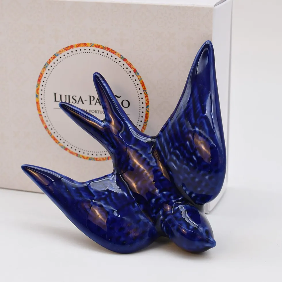 Coffret hirondelle - Bleu cobalt