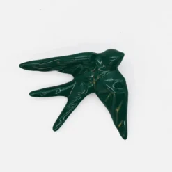 Coffret hirondelle stylisée - Vert