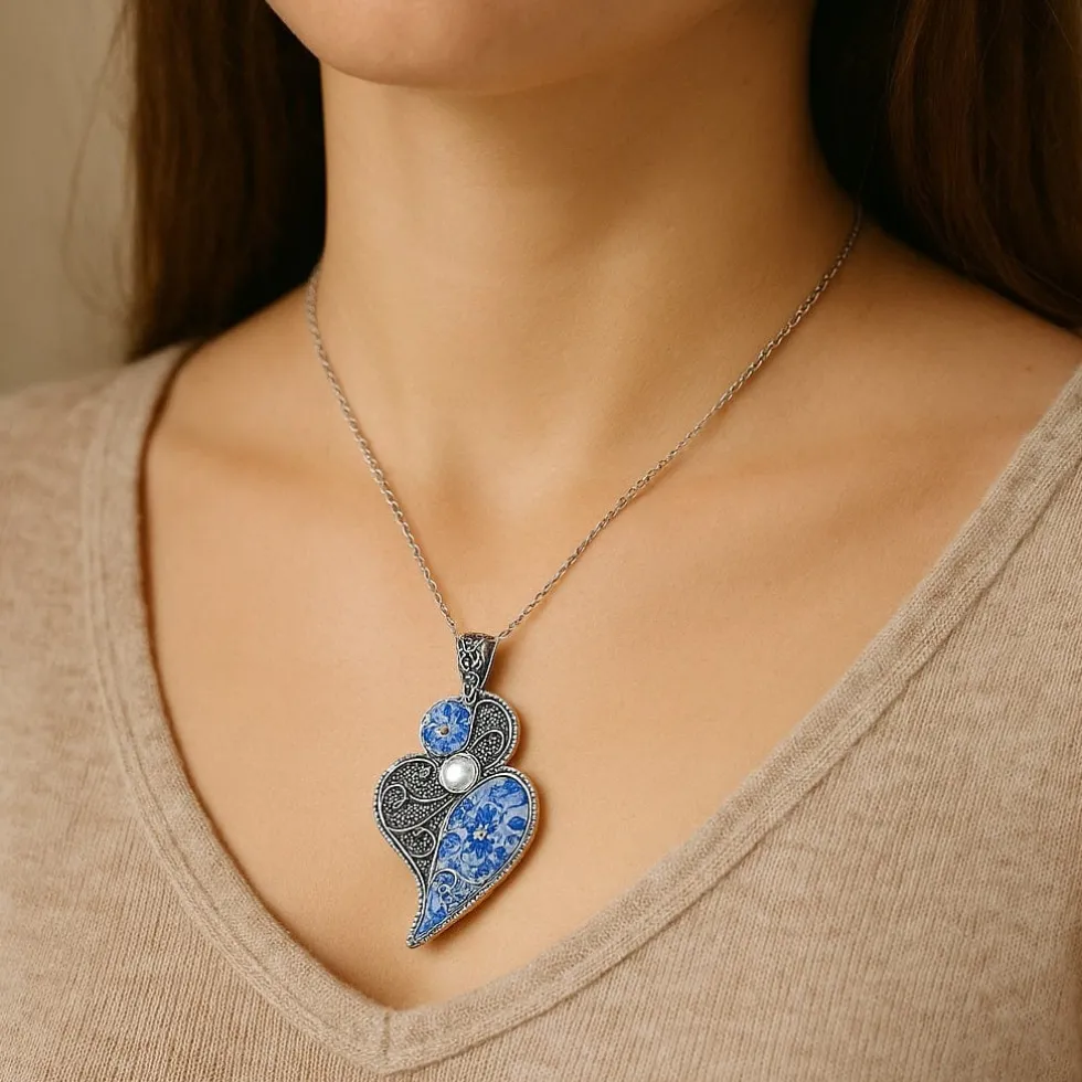 Collier "Coração de Viana"