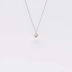 Collier de perle et filigrane d'argent