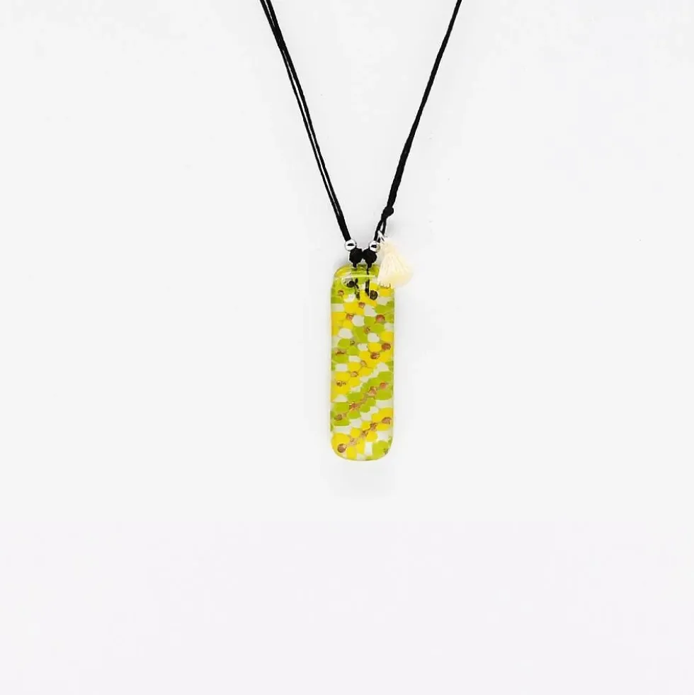 Collier en verre "Marinha Grande"