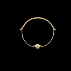 Conta de Viana I Bracelet en soie et perle en argent
