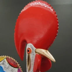 Coq de Barcelos 55cm Blanc - Prazeres Côta