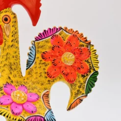 Coq de Barcelos 25cm jaune - Prazeres Côta