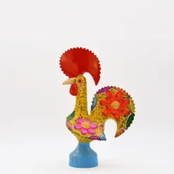 Coq de Barcelos 25cm jaune - Prazeres Côta