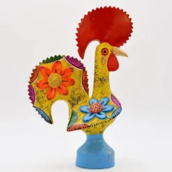 Coq de Barcelos 25cm jaune - Prazeres Côta