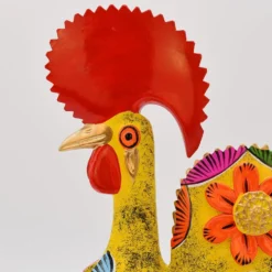 Coq de Barcelos 25cm jaune - Prazeres Côta
